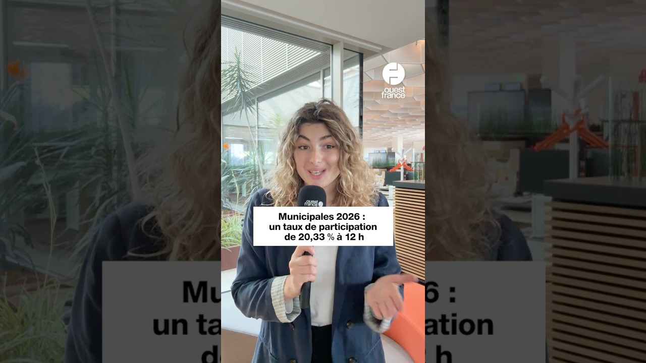 Municipales 2026 : 20,33% de participation à midi (+5 points vs 2020) !