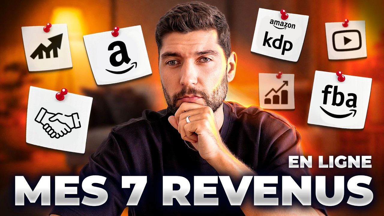 Mes 7 sources de revenus en ligne en 2026
