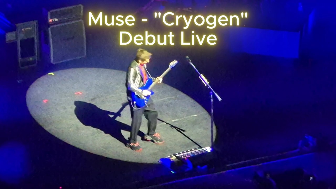 Muse - "Cryogen" Debut Live at Brixton Academy