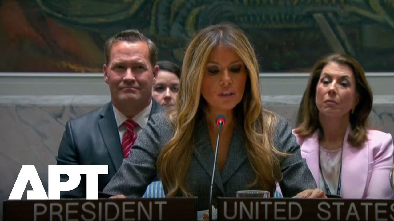 Historic First: Melania Trump Chairs UN Security Council Amid Iran War | APT