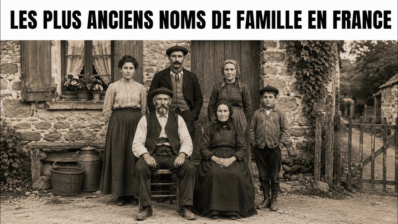 12 Noms de Famille Français les Plus Anciens Encore Utilisés Aujourd'hui