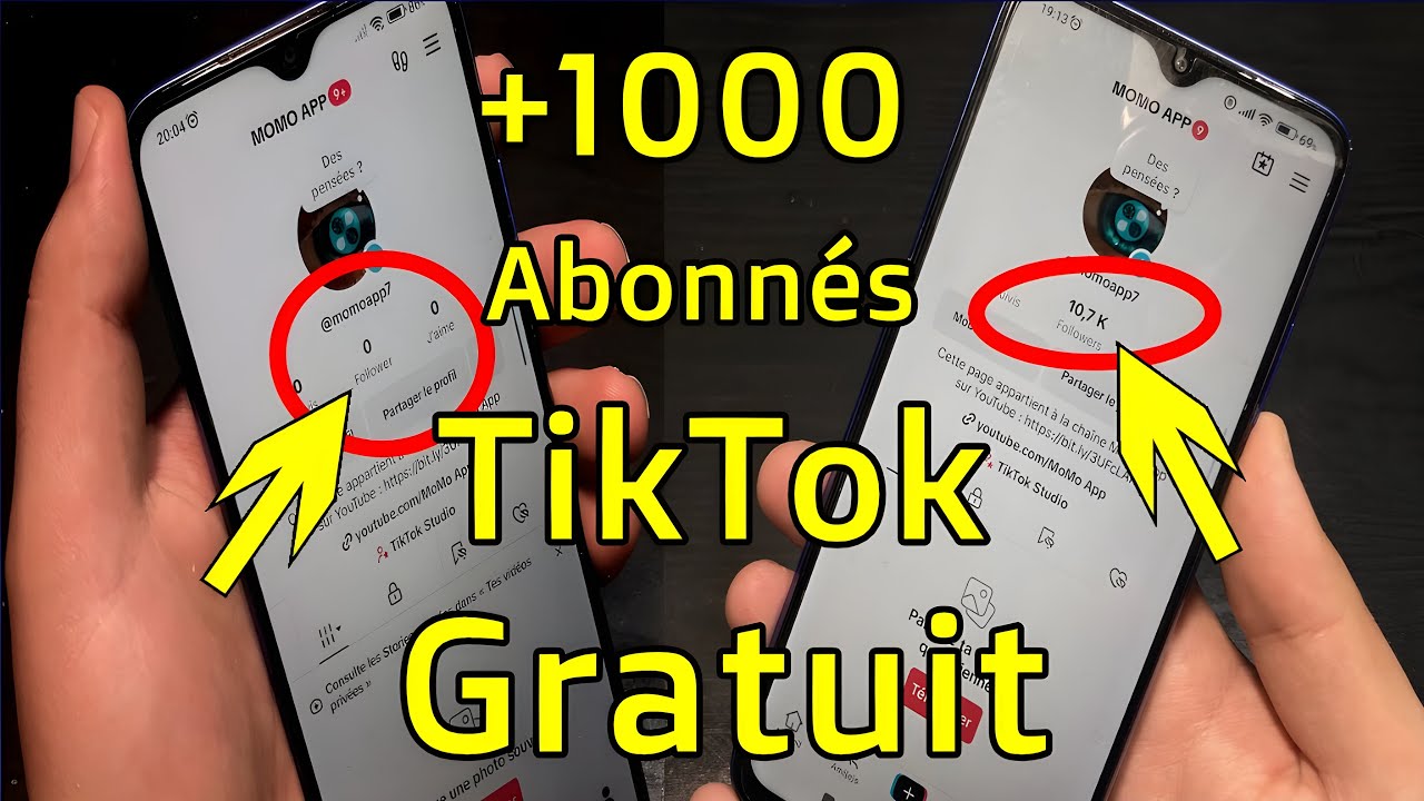 1000 Abonnés TikTok Gratuit 🚀 + Astuce Secrète pour la Monétisation TikTok Facile !