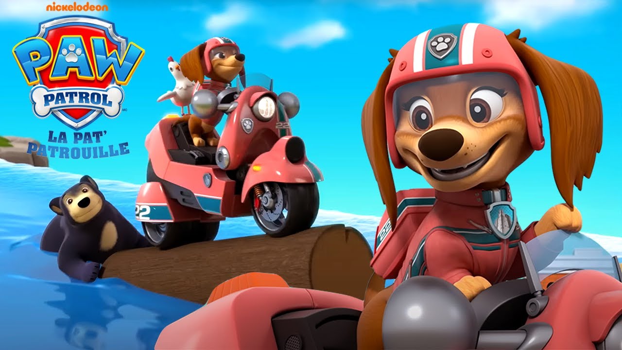 Le nouvel ami ours de Liberty l'aide à sauver la situation! | La Pat' Patrouille | PAW Patrol