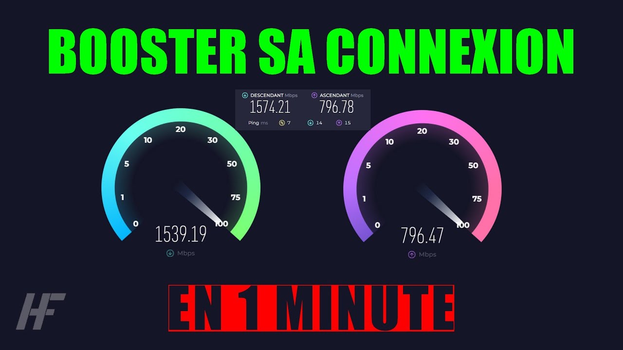 🚀Comment Améliorer sa Connexion Internet sur PC en 1MIN !