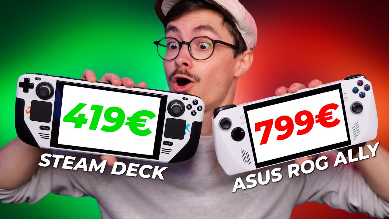 Steam Deck VS. Asus Rog Ally : Laquelle choisir ?