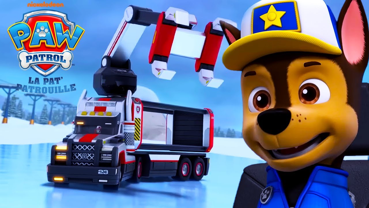 Catastrophe en montagne ! Les chiots sauvent le chalet de Jake! | La Pat' Patrouille | PAW Patrol