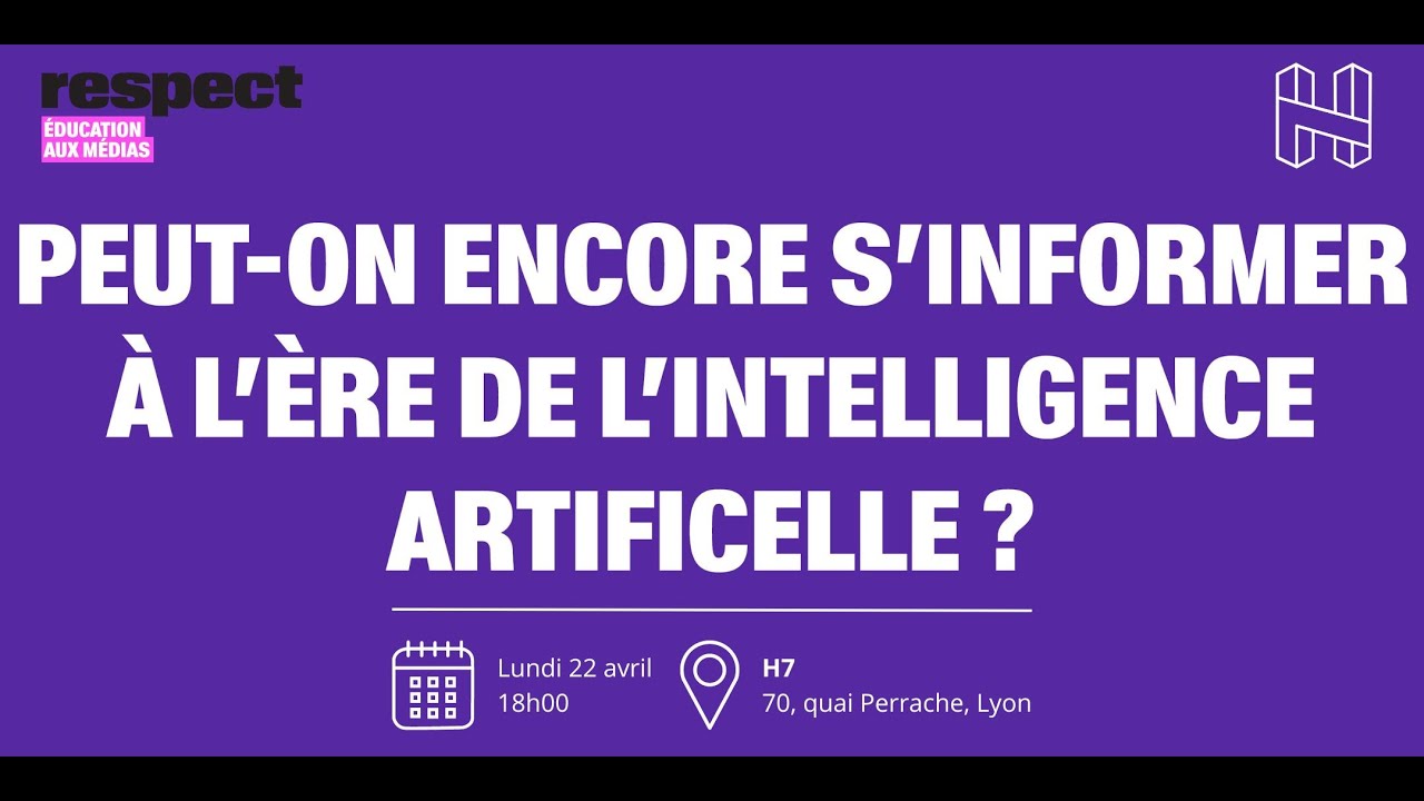 Education aux médias sur les réseaux - Peut-on encore s'informer à l'ère de l'IA ?