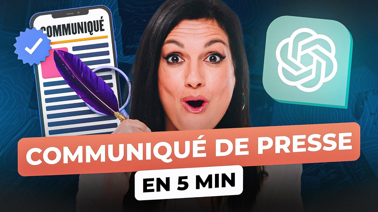 Créer un communiqué de presse en 5 min avec l'IA