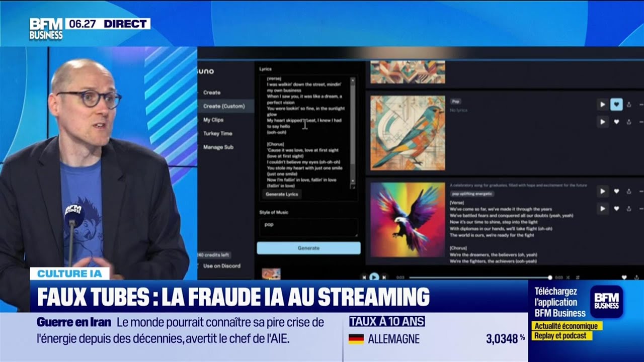 Culture IA : Faux tubes, la fraude IA au streaming, par Anthony Morel