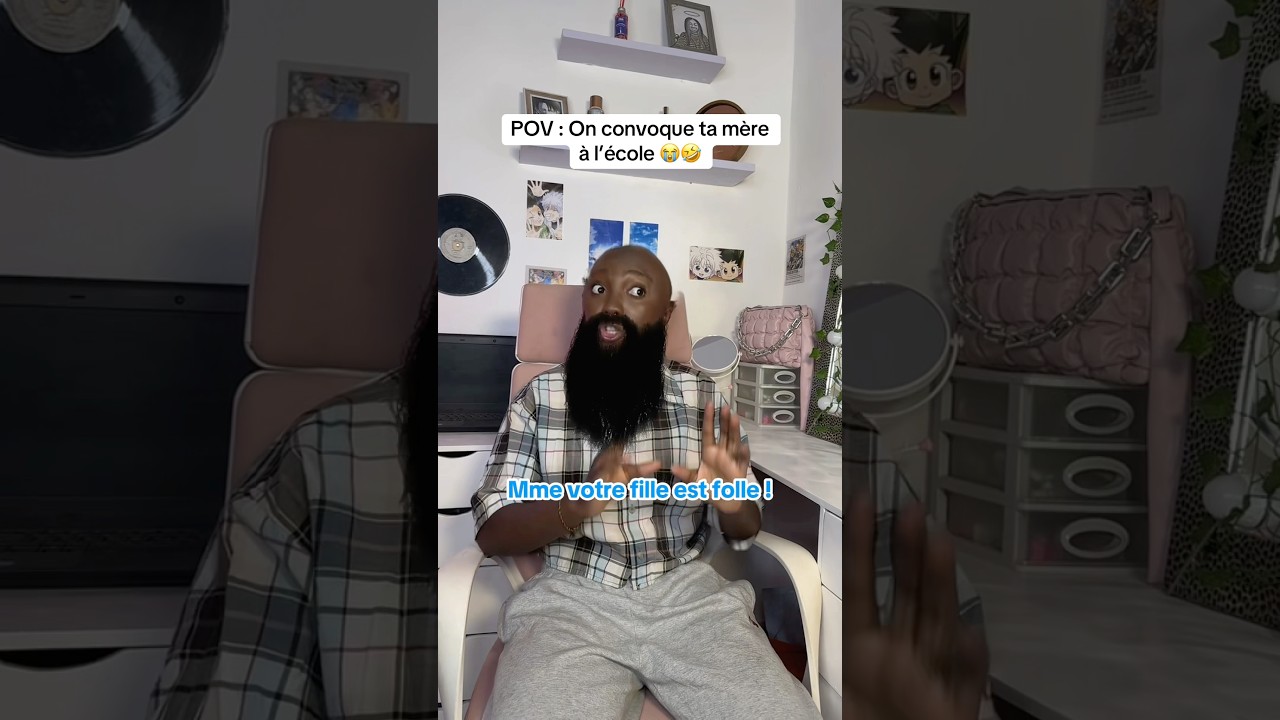 POV : ON CONVOQUE TA MÈRE À L’ÉCOLE 🤭🤣 #humour #pov #kimy #mere
