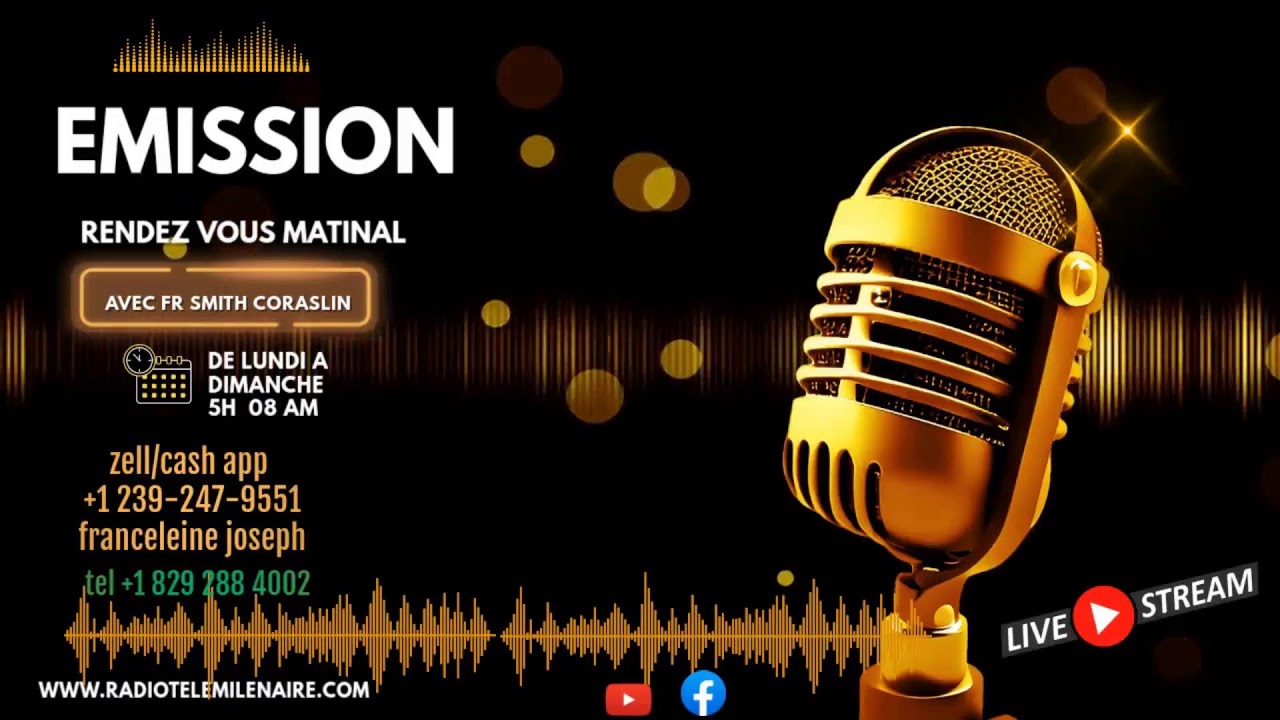 MARDI 21/AVRIL/ /2026 Emission Rendez-vous matinal