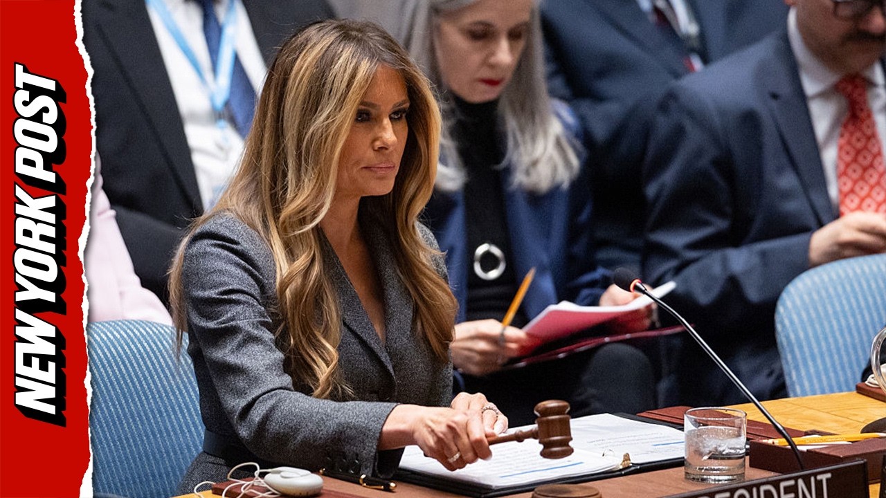 Melania Trump Opens UN Security Council Amid Iran Attack