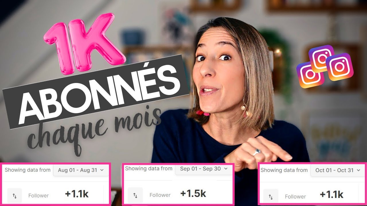 Comment gagner 1000 abonnés par mois sur Instagram