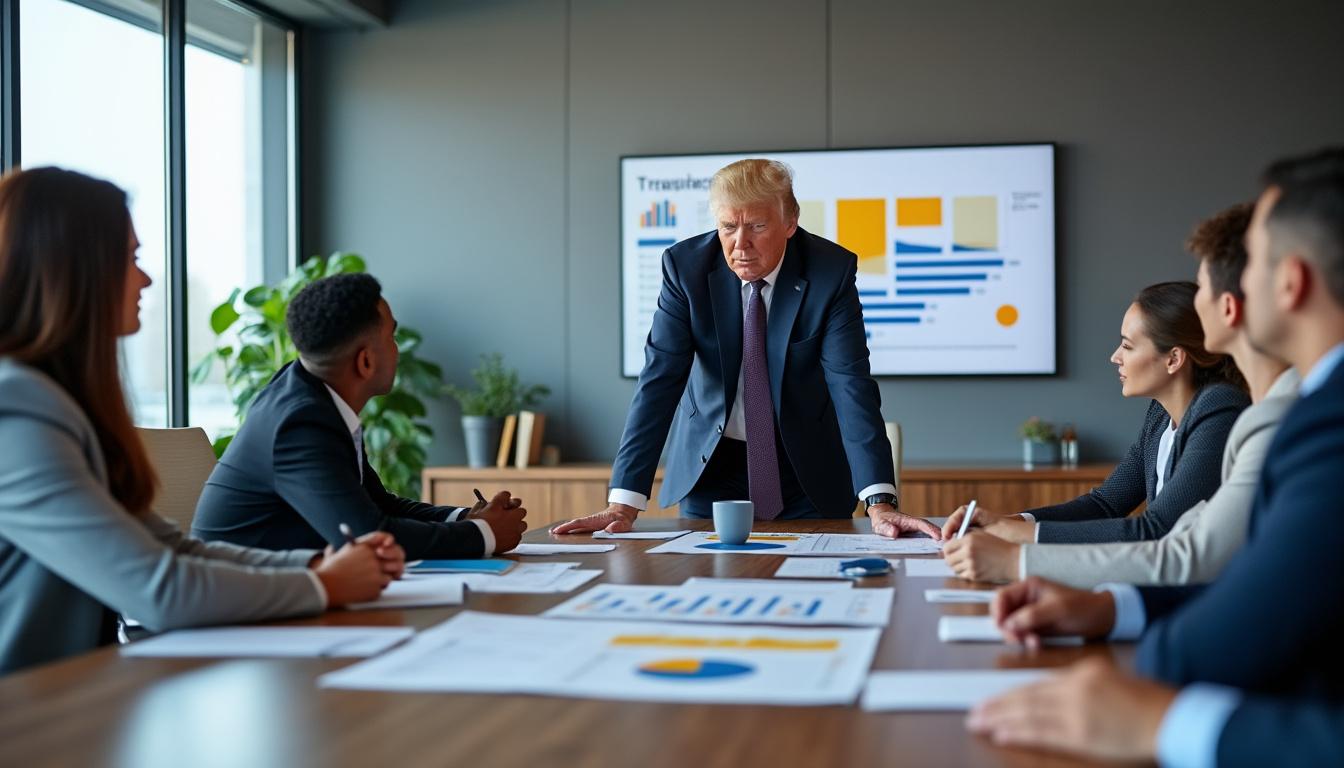 trump media envisage de transformer truth social en société anonyme, tout en révélant une importante perte annuelle, marquant un tournant dans sa stratégie financière.